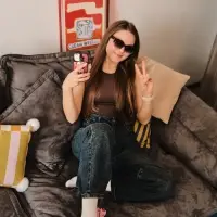 Очки солнцезащитные женские &laquo;OneSun. Кошачий глаз&raquo;, uv 400, чёрный, фиолетовый