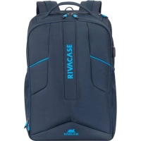 Рюкзак для ноутбука RIVACASE 7861 dark blue Borneo-ECO 17.3 (28л) / 4