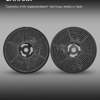 Фильтр угольный HCF 14S черный (2шт.)