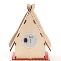 Сувенир новогодний светодиодный "Дед морози и ёлка" 5,2х10х11,7 см 3хLR1130