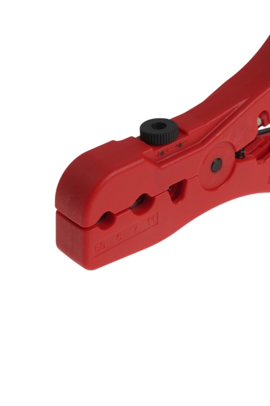 Стриппер ТУНДРА, для зачистки и обрезки витой пары, коаксиального кабеля RG-59/6/7/11 Стриппер ТУНДРА, для зачистки и обрезки витой пары, коаксиального кабеля RG-59/6/7/11