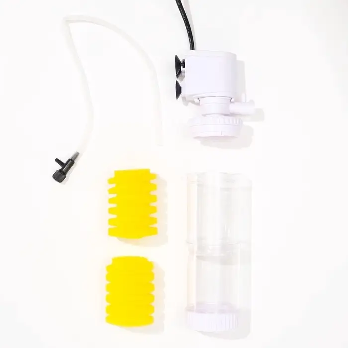 Фильтр внутренний JINGYE JY-8200F, двухсекционный, 600 л/ч, 10 Вт