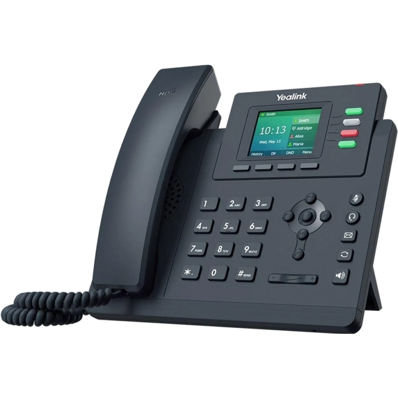 IP-телефон Yealink SIP-T33G, 4 акк, PoE, GigE, БП