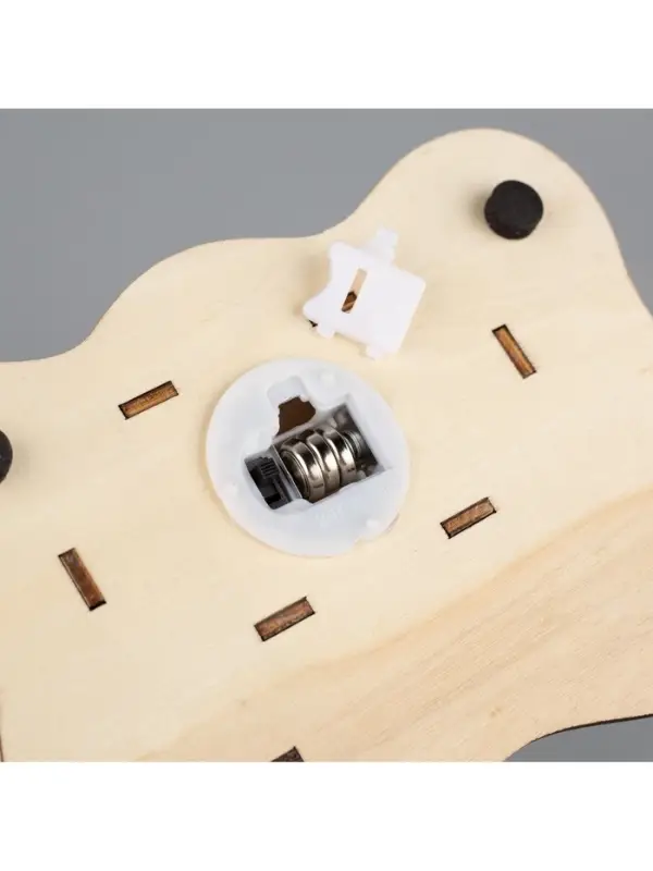 Светодиодная фигура &laquo;Дом с оленем&raquo; 11&times;15&times;3 см, дерево, от батареек LR41&times;3, свечение тёплое белое