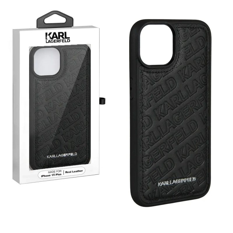 Чехол iPh 15 Plus KARL LAGERFELD PQKPM Чехол iPh 15 Plus KARL LAGERFELD PQKPM