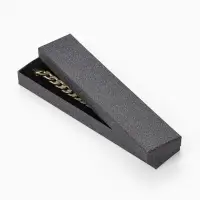 Набор коробочек подарочных 6 шт. под браслет/цепочку/часы &laquo;Блеск&raquo;, 21&times;4 см, цвет чёрный (7892893)