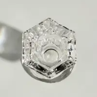 Стеклянный подсвечник на 1 свечу &laquo;Юнона&raquo;, прозрачный, 6&times;5&times;4.5 см