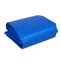 Тент защитный, 6&times;4 м, плотность 180 г/м&sup2;, УФ, люверсы шаг 1 м, синий