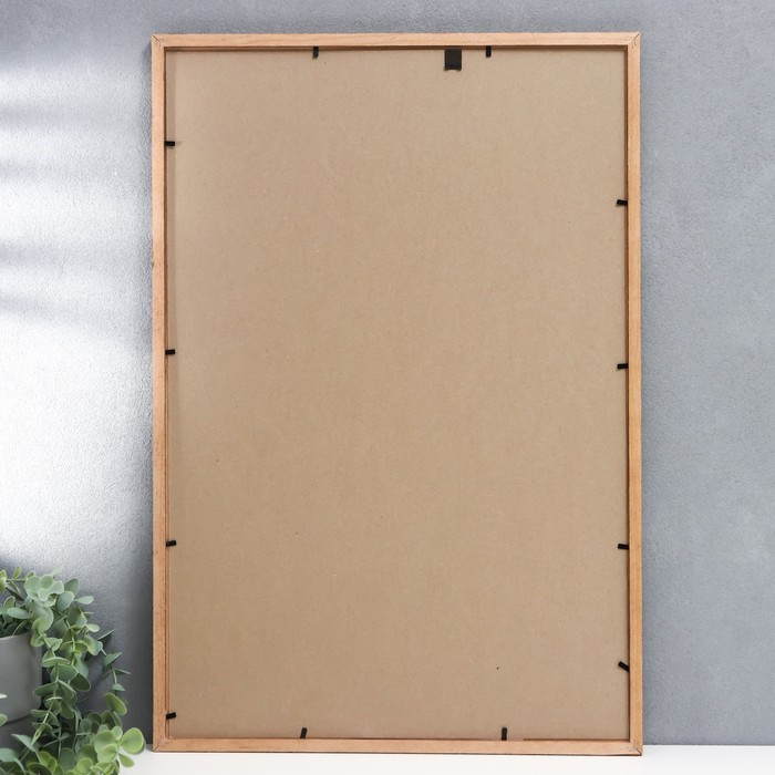 Фоторамка сосна с19 орех 40х60 см (пластиковый экран) Фоторамка сосна с19 орех 40х60 см (пластиковый экран)