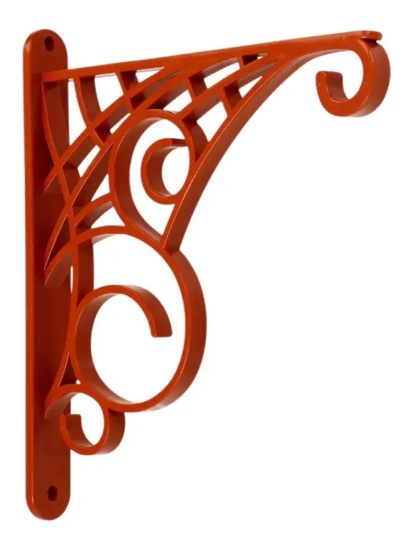 Кронштейн для подвесных кашпо нагрузка до 12 кг, пластик терракот