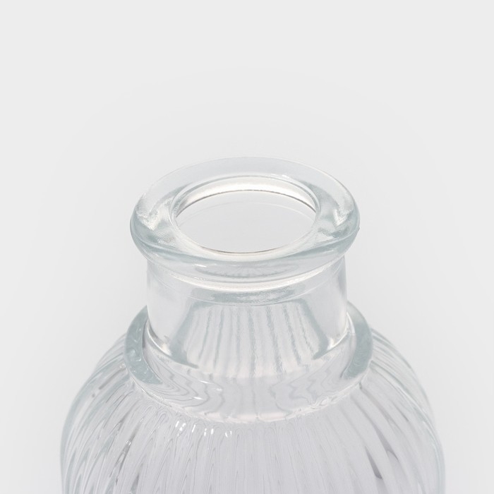 Набор стеклянных баночек для сыпучих продуктов с пробковой крышкой Доляна «Парфе. Афина», 90 мл, 5,4×9,7 см, 12 шт