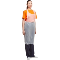 Фартук одноразовый KLEVER н/с,полиэтил. защит. (76х120см) 100шт/уп,ПС