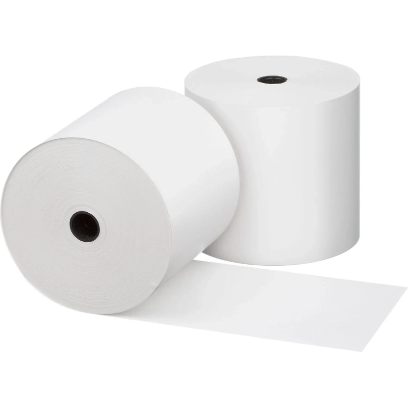 Ролики для касс 80 мм 50 м, вт.12, 6 шт/уп (спайка)