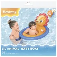 Круг для плавания &laquo;Зверюшки&raquo;, с сиденьем, от 1-2 лет, Bestway 34180, МИКС