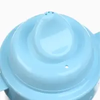 Поильник детский M&B &laquo;Джентльмен&raquo; с твёрдым носиком, от 9 мес., 140 мл., с ручками, голубой