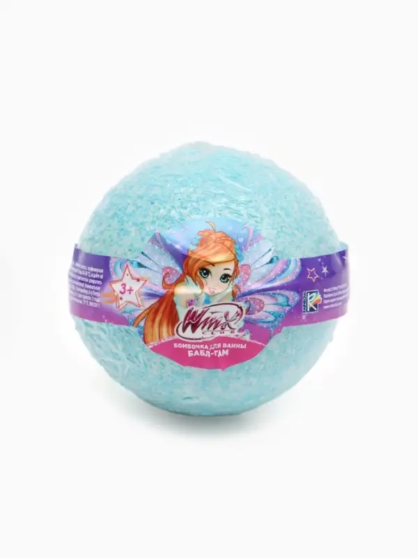 Бомбочка для ванны детская, аромат: &laquo;Бабл-гам&raquo;, 120 г, &laquo;Винкс&raquo;