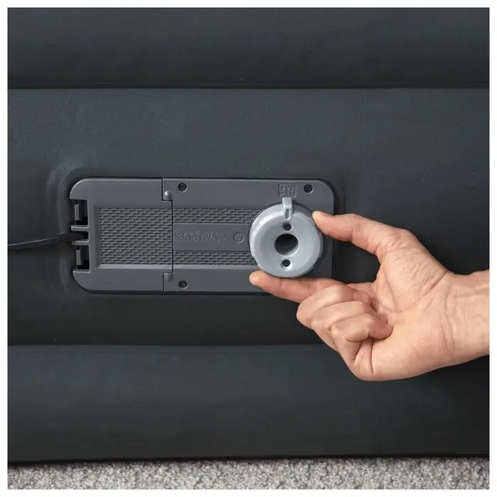Кровать надувная Fortech, 203&times;152&times;46 см, со встроенным электронасосом, 69075 Bestway
