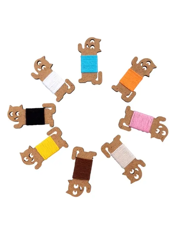 Набор для творчества. Вышивка по деревянным трафаретам "Портретная галерея"