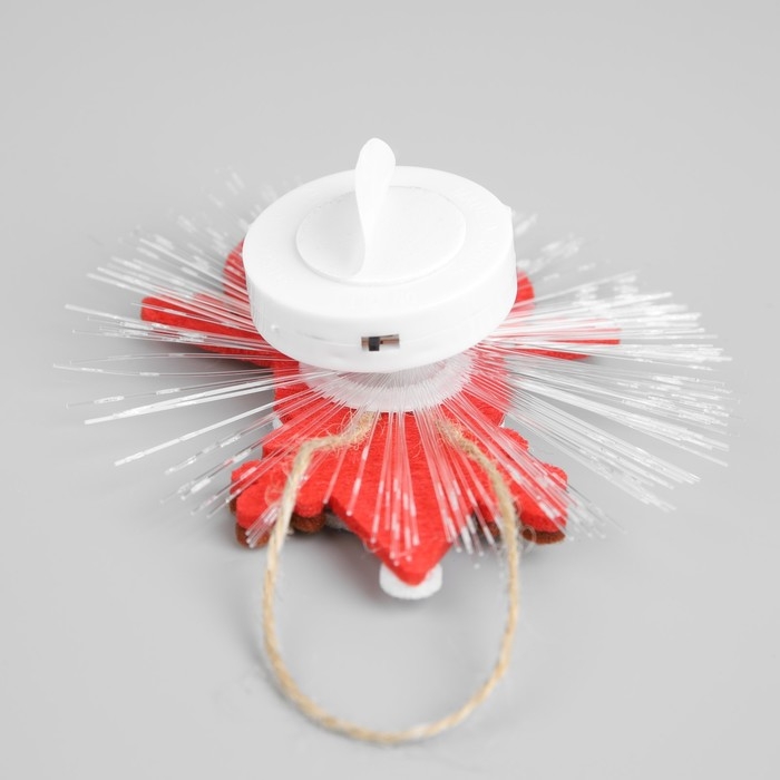 Световая подвеска «Олень» 10 см, батарейки LR44х3 (в комплекте), свечение мульти Световая подвеска «Олень» 10 см, батарейки LR44х3 (в комплекте), свечение мульти