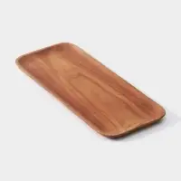 Блюдо, 45&times;20&times;2 см, тиковое дерево
