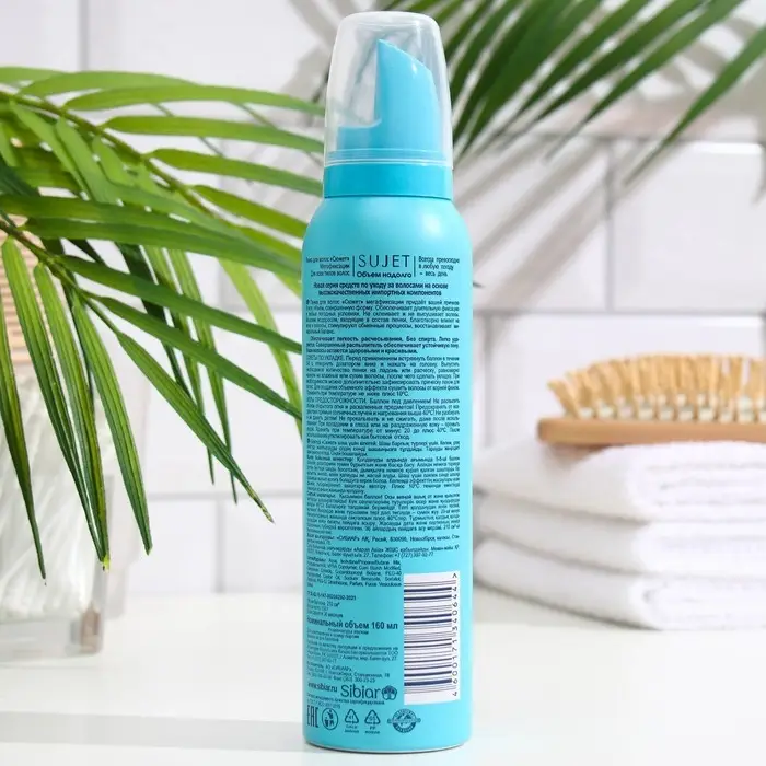 Пенка для укладки «Сюжет» с мегафиксацией, 160 мл Пенка для укладки «Сюжет» с мегафиксацией, 160 мл