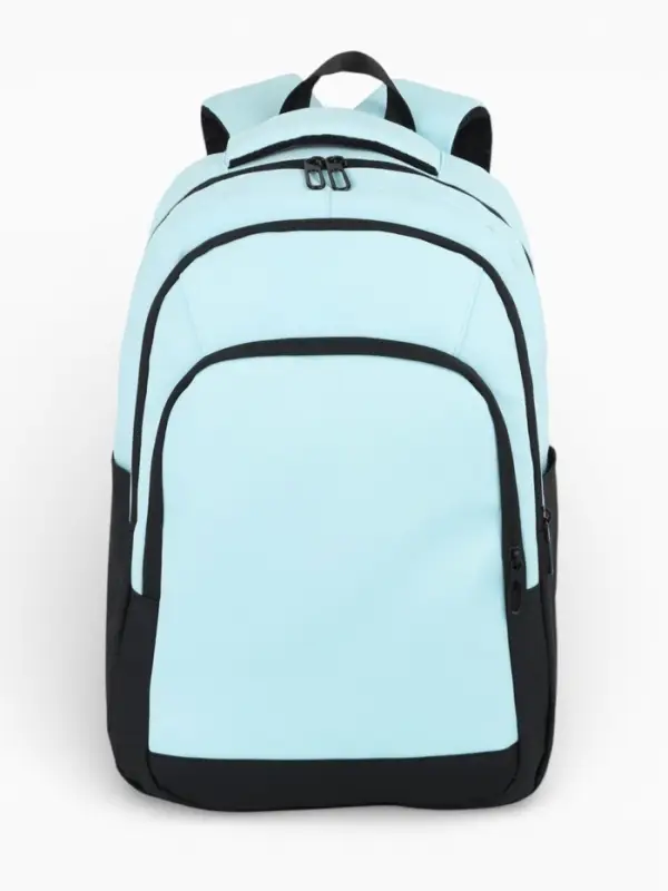 Рюкзак, водонепроницаемое дно, 2 отделения, 3 кармана, 31&times;14.5&times;45 см, голубой