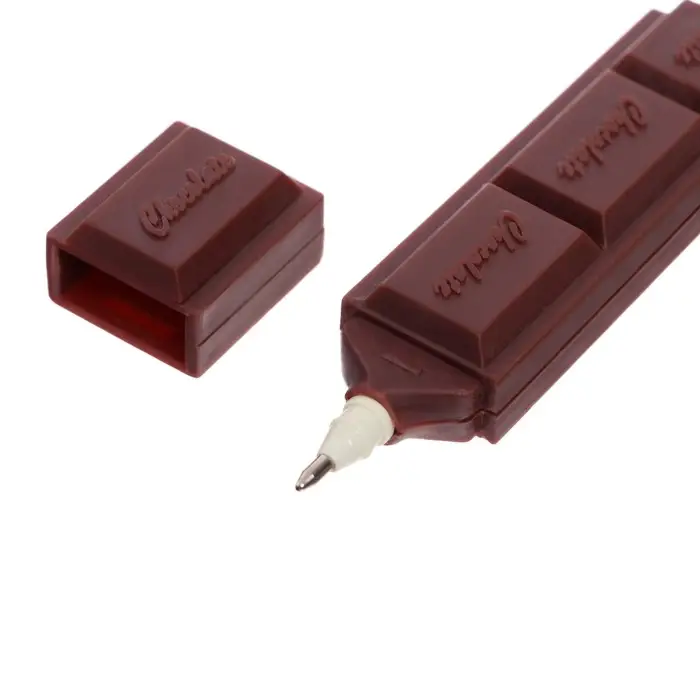 Ручка-прикол &laquo;Шоколадка&raquo;, синий стержень, шариковая, МИКС