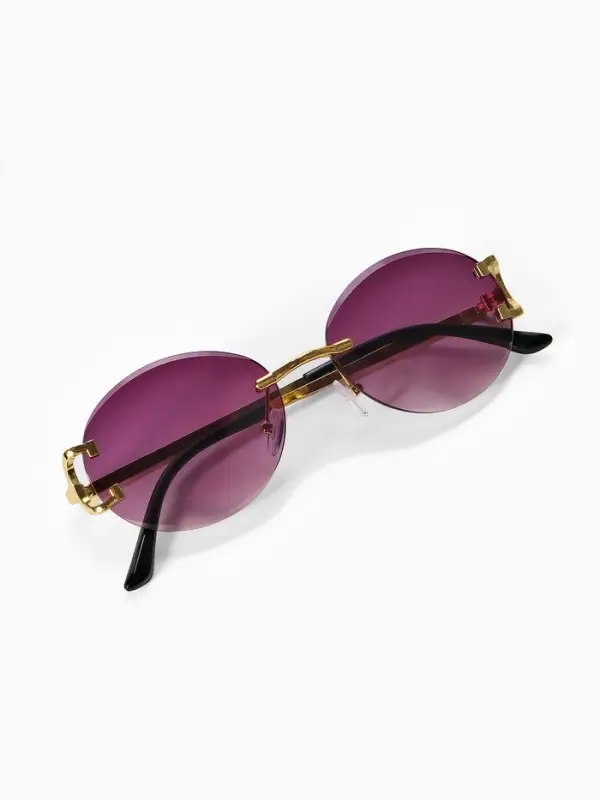 Очки солнцезащитные &laquo;OneSun. Овал&raquo;, uv 400, футляр, салфетка