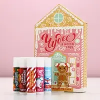 Адвент календарь &laquo;Чудес в Новом году!&raquo;, бальзам для губ, 5&times;10 г, Чистое счастье