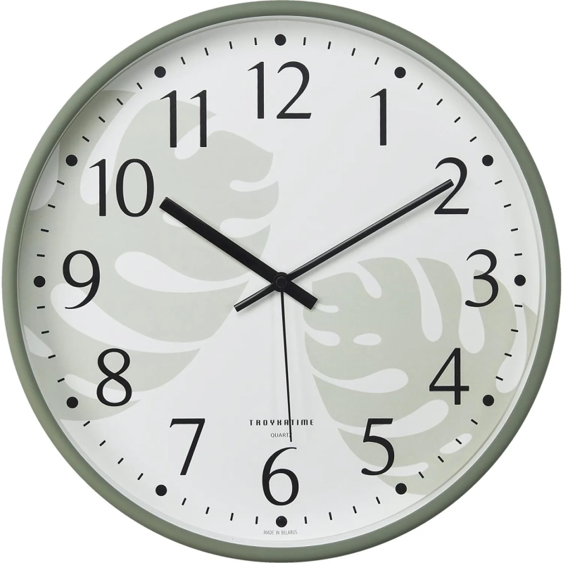 Часы настенные, модель77, диаметр 305 мм,кольцо пласт шир 50 мм,77779766