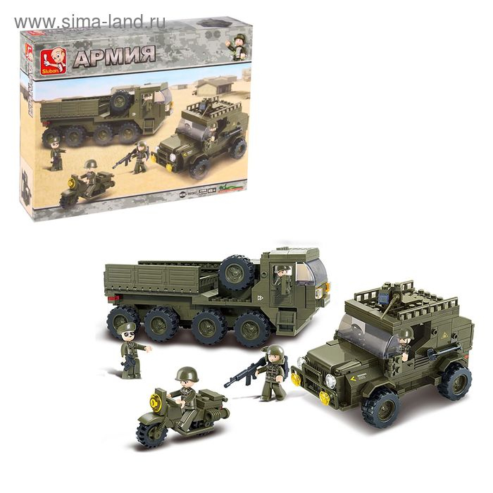 Конструктор «Штурмовой отряд», 455 деталей Конструктор «Штурмовой отряд», 455 деталей