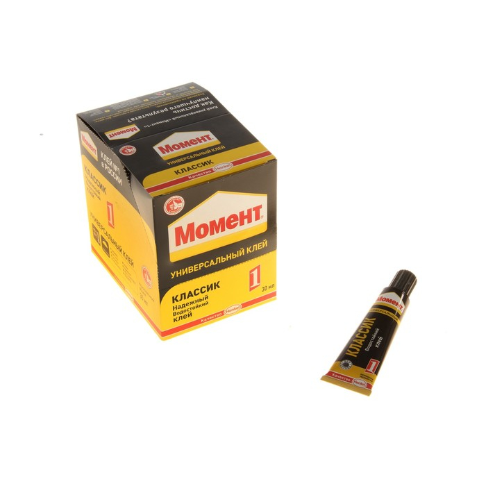 Клей  Клей "Момент-1" универсальный, шоу-бокс, 30мл (набор10 шт)