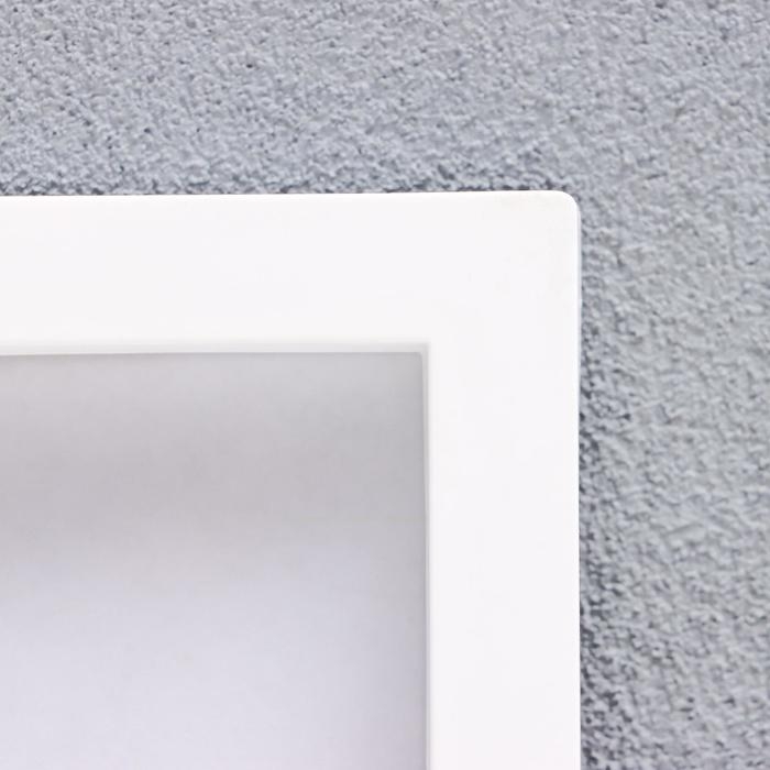 Фоторамка пластик L-3 20х25 см белый (пластиковый экран) Фоторамка пластик L-3 20х25 см белый (пластиковый экран)