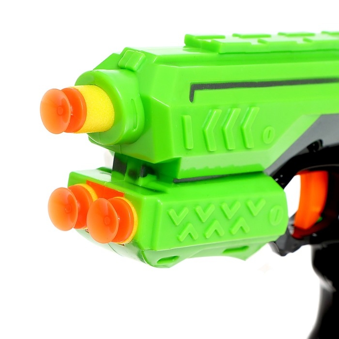 Бластер Smal gun, стреляет мягкими пулями, цвет МИКС Бластер Smal gun, стреляет мягкими пулями, цвет МИКС