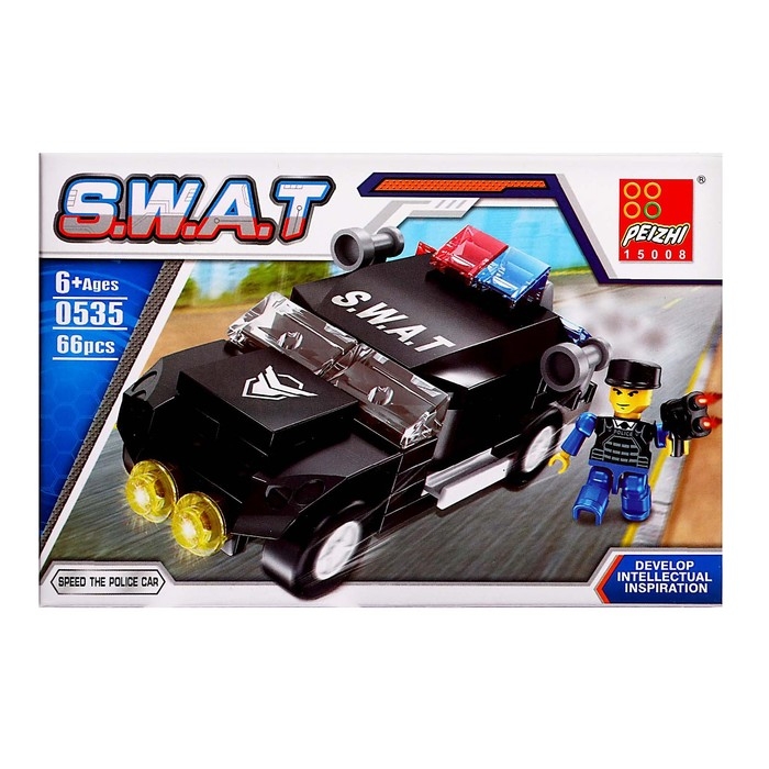 Конструктор Спецназ «Бронемобиль», 66 деталей Конструктор Спецназ «Бронемобиль», 66 деталей