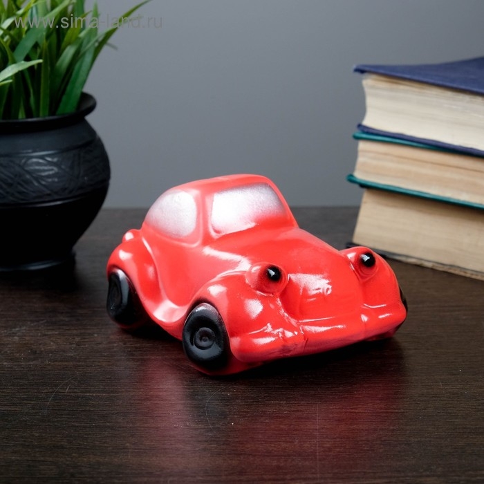 Копилка  Копилка "Машина" красная, 13х8см