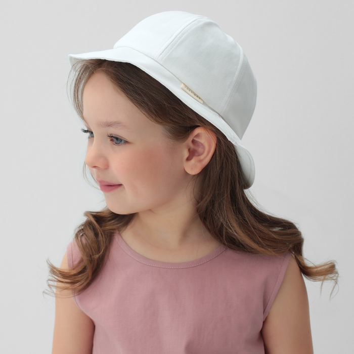 Панама детская KAFTAN р.52-54, цв. белый Панама детская KAFTAN р.52-54, цв. белый