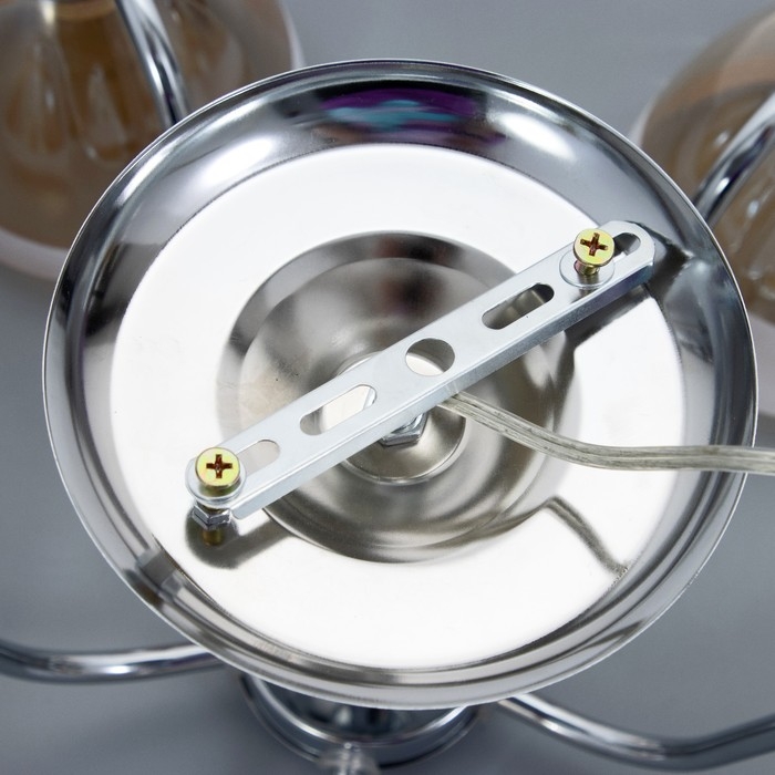 Люстра Люстра "Мирна" 5хЕ27 40т хром 55х55х36 см 9408340