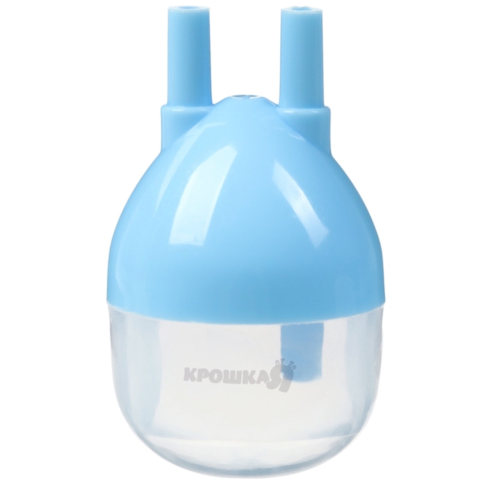 Детский назальный аспиратор, с отводной трубкой, цвет голубой Детский назальный аспиратор, с отводной трубкой, цвет голубой