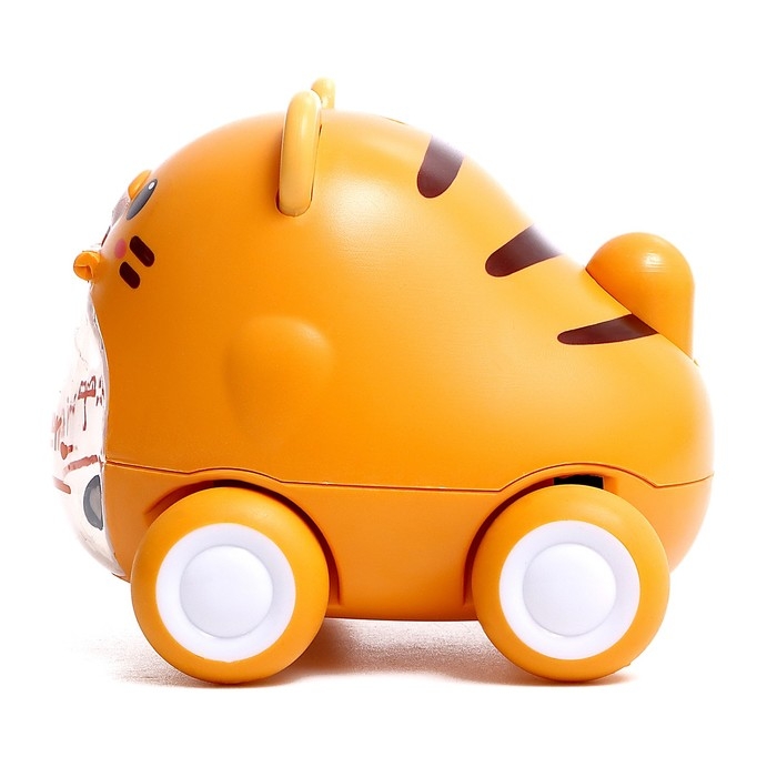 Машина инерционная &laquo;Тигрёнок&raquo;, с запуском, цвет оранжевый