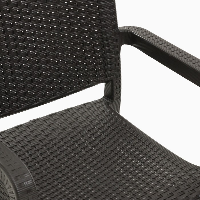 Кресло садовое Кресло садовое "Мацеста", 57,5 х 58 х 86,5 см, коричневое