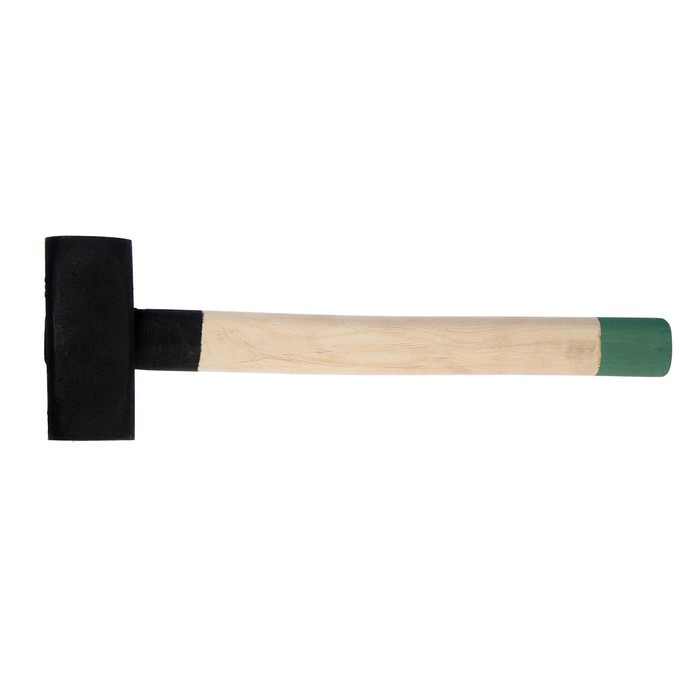 Кувалда кованая ЛОМ, 3 кг, деревянная рукоятка Кувалда кованая ЛОМ, 3 кг, деревянная рукоятка