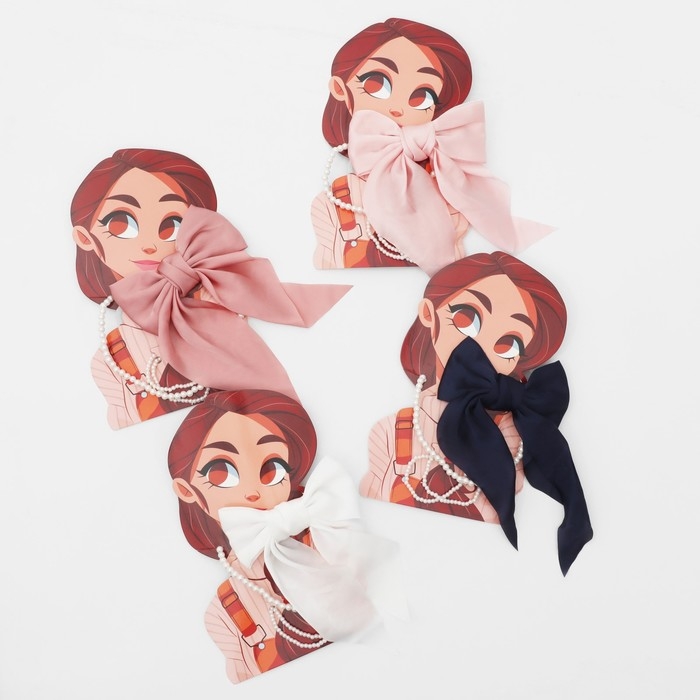 Набор «Выбражулька» 3 предмета: заколка, бусы, браслет, милашка, цвет МИКС Набор «Выбражулька» 3 предмета: заколка, бусы, браслет, милашка, цвет МИКС