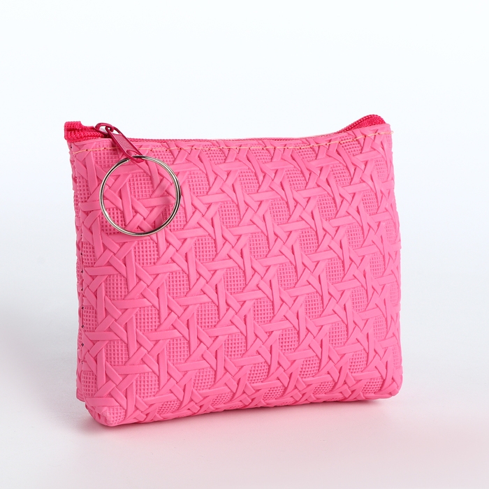 Кошелёк женский на молнии, цвет розовый Кошелёк женский на молнии, цвет розовый