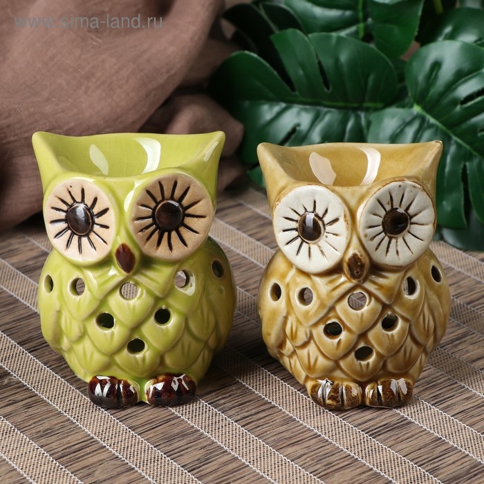 Аромалампа Аромалампа "Филин" МИКС 8х6х6 см