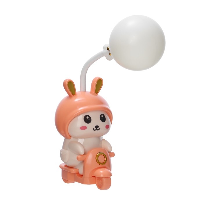 Ночник Ночник "Зайчик" LED 2Вт USB АКБ розовый 7,5х9,5х32 см RISALUX