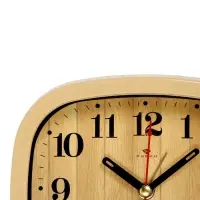 Будильник-часы настольные &laquo;Дерево&raquo;, 12.5&times;10.5 см, от батарейки АА