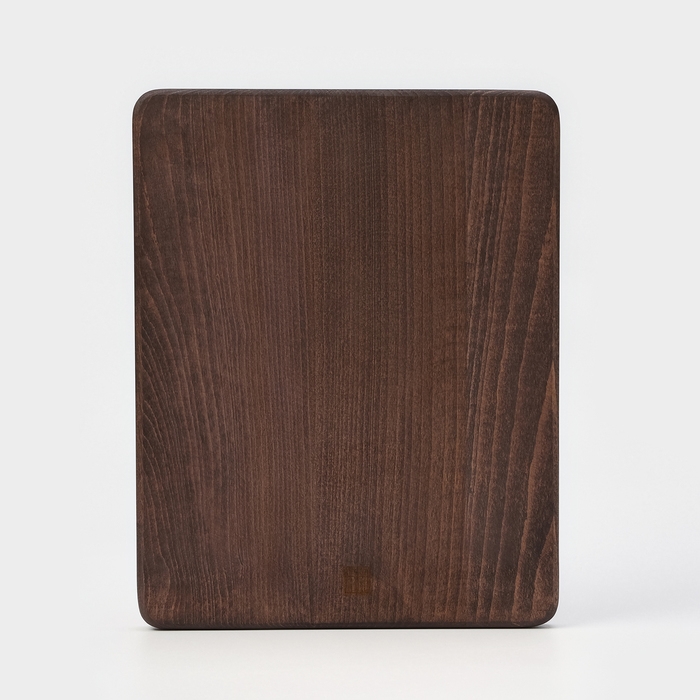 Доска для подачи блюд с кровостоком Wild Kitchen «Бык», 35×28×2,5 см, тёмный бук Доска для подачи блюд с кровостоком Wild Kitchen «Бык», 35×28×2,5 см, тёмный бук