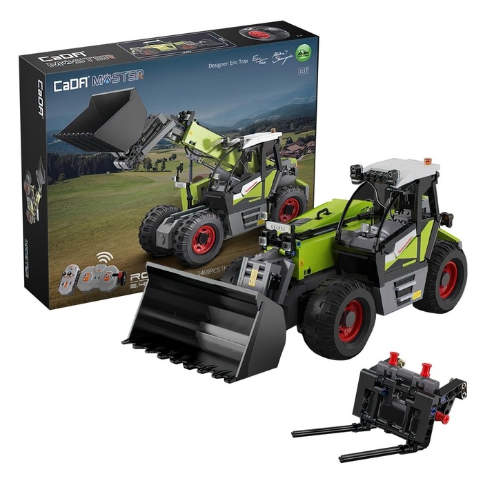 Конструктор &laquo;Техно. Фермерский погрузчик&raquo;, радиоуправляемый, 1469 деталей