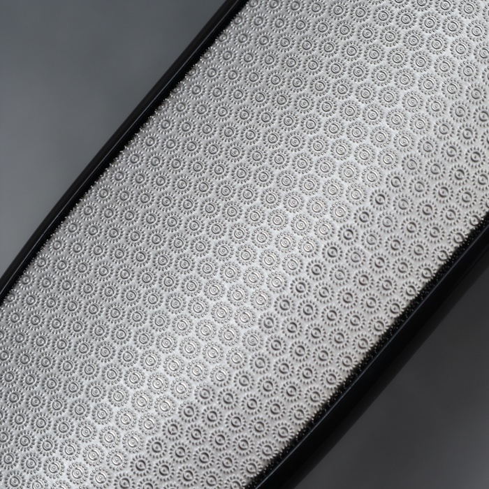 Пилка для ног, трапеция, лазерная, двусторонняя, 24,5 см, цвет чёрный Пилка для ног, трапеция, лазерная, двусторонняя, 24,5 см, цвет чёрный